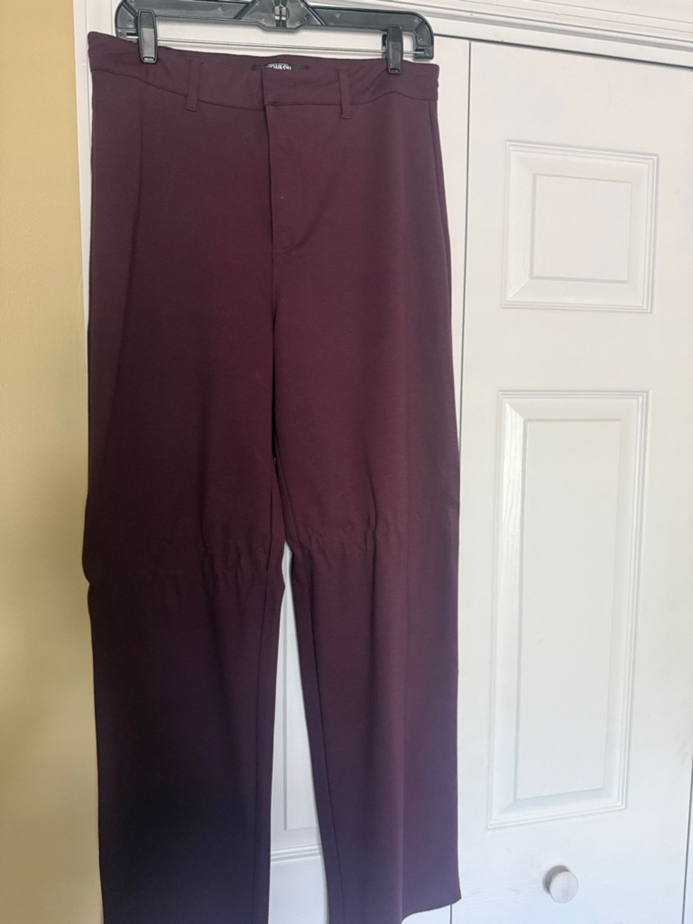 Rewash women  Dress Pants - Burgundy Plum